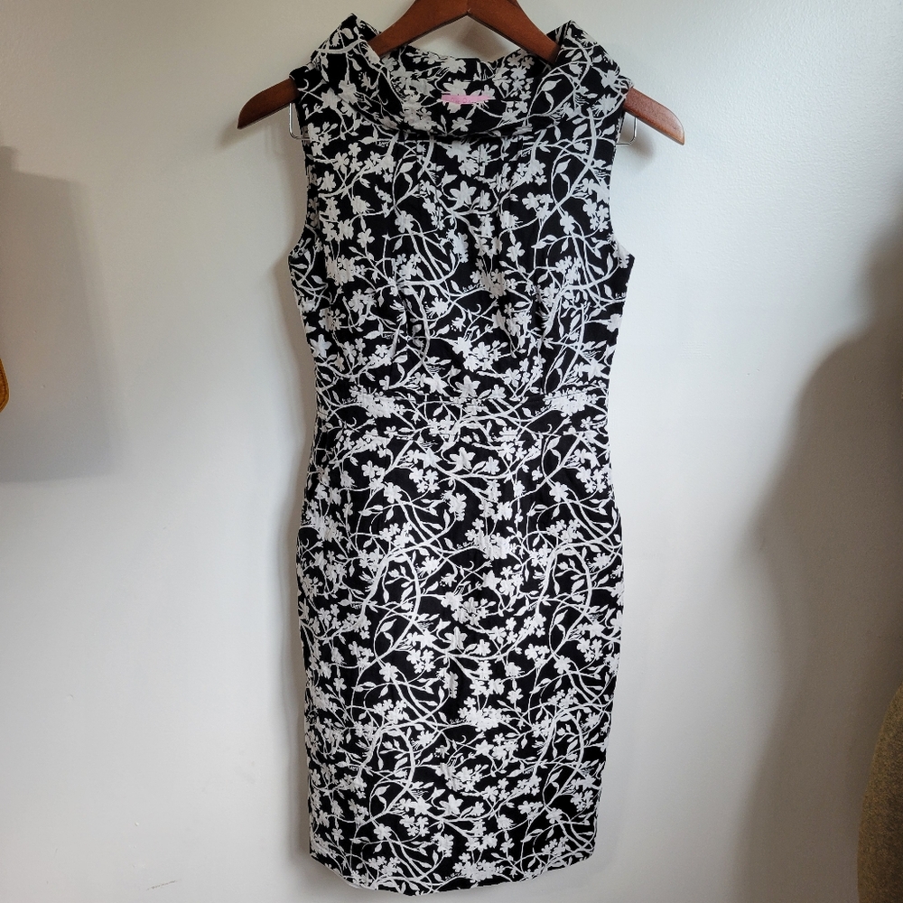 Lilly Pulitzer Lulu Good Manners Jacquard Print Dress Size 0